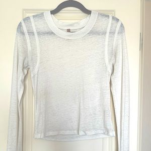 Free People Must Have Scoop Back Long Sleeve Tee